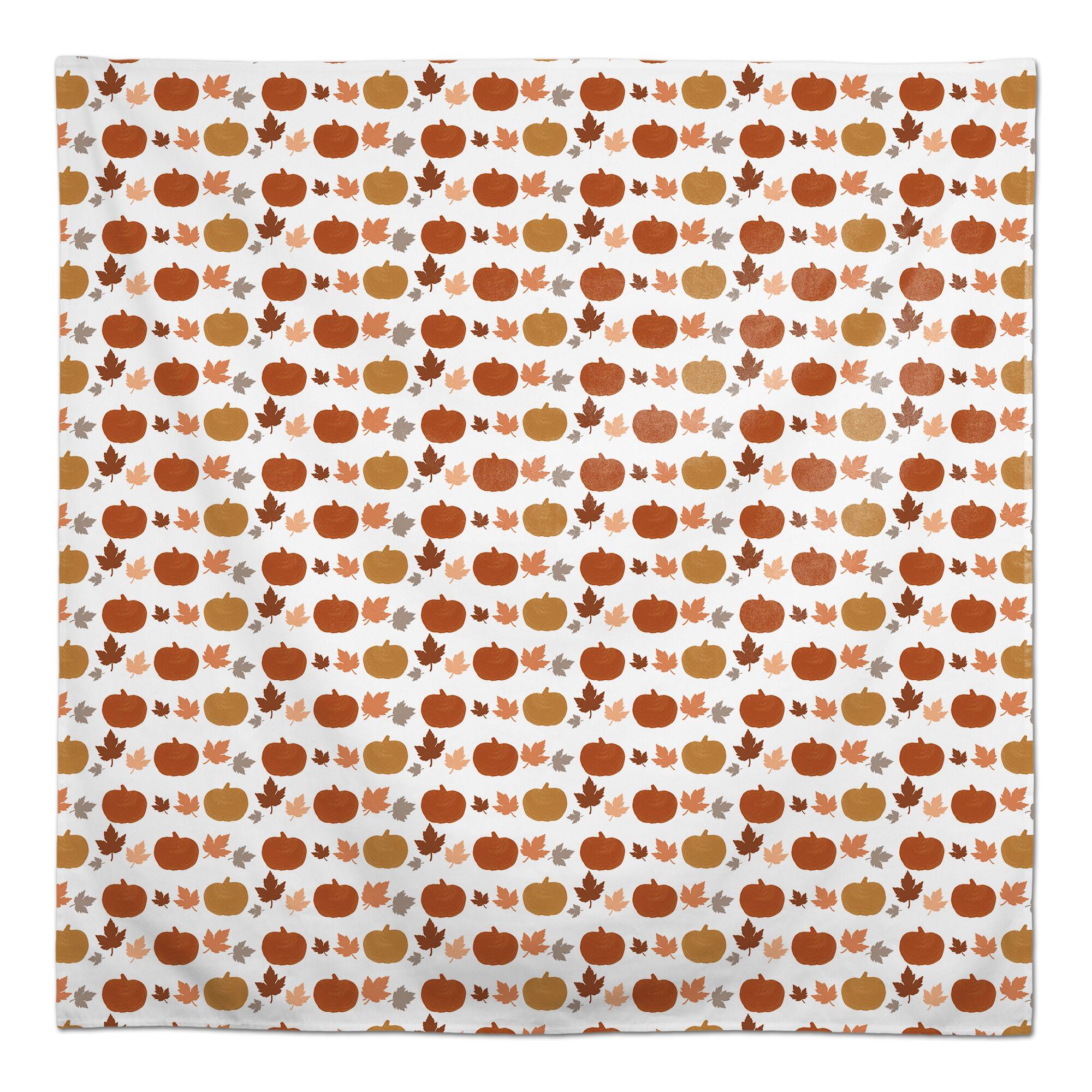 58" Simple Fall Icons Pattern Tablecloth